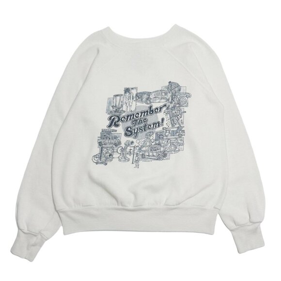 Vintage Remember The System Graphic Crewneck M - Picture 1 of 4